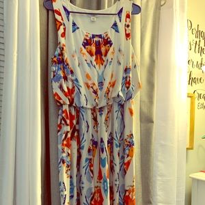 Cato multicolored maxi dress